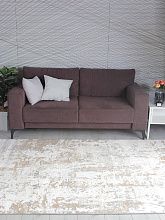 Ковер из Турции из полипропилена AMELI 5575A S.BEIGE / P.WHITE