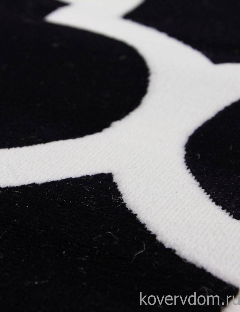 Ковер MEGA CARVING WK d422 DARK NAVY Овал