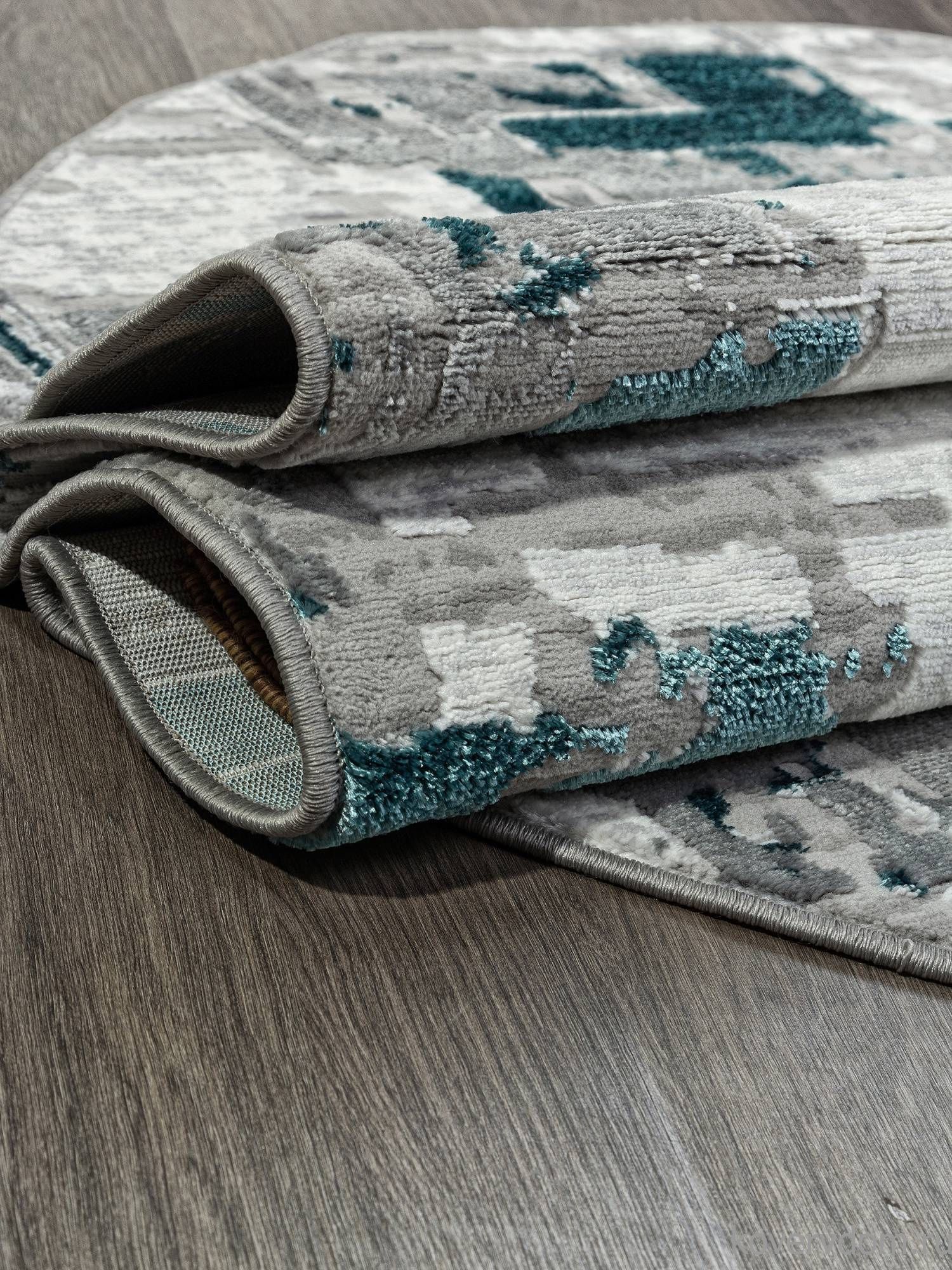 Ковер PALERMO F288 GRAY Овал Ковер PALERMO F288 GRAY Овал