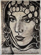 Пушистый ковер PICTURES PC 53 GRAY-BEIGE