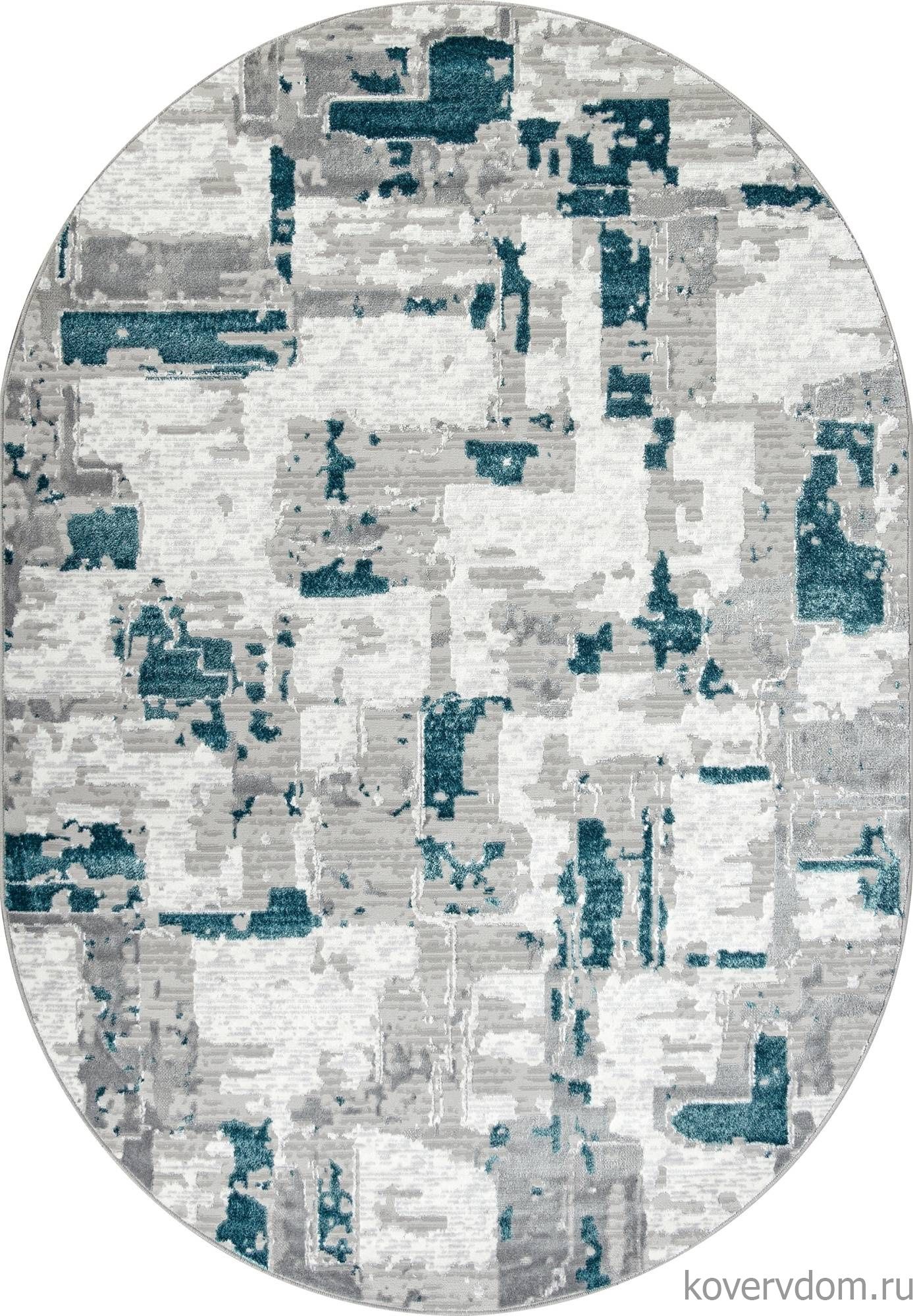 Ковер PALERMO F288 GRAY Овал Ковер PALERMO F288 GRAY Овал