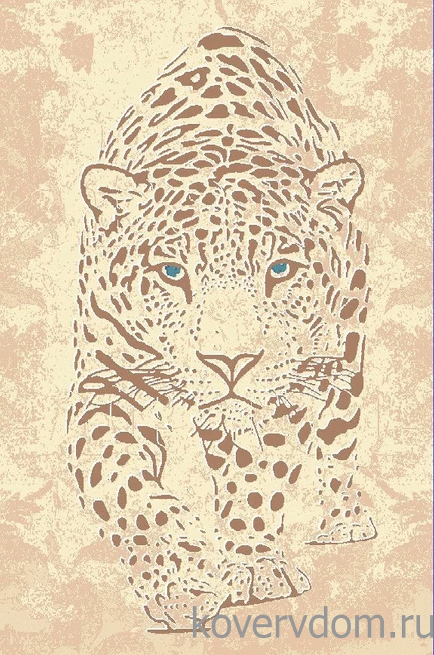 Ковер Леопард Modus 4947A 3382A Brown Poly-Brown Poly