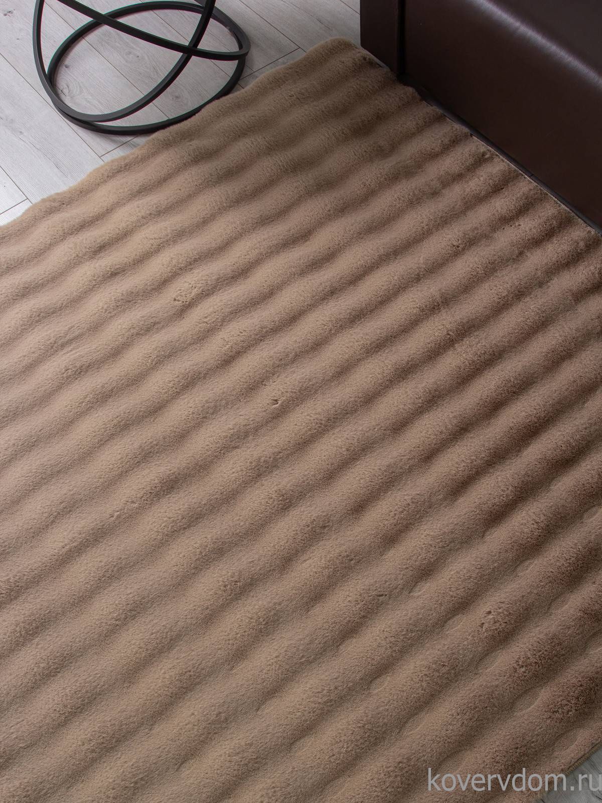 Ковер из искусственного меха BUBBLE PX1000 CAMEL