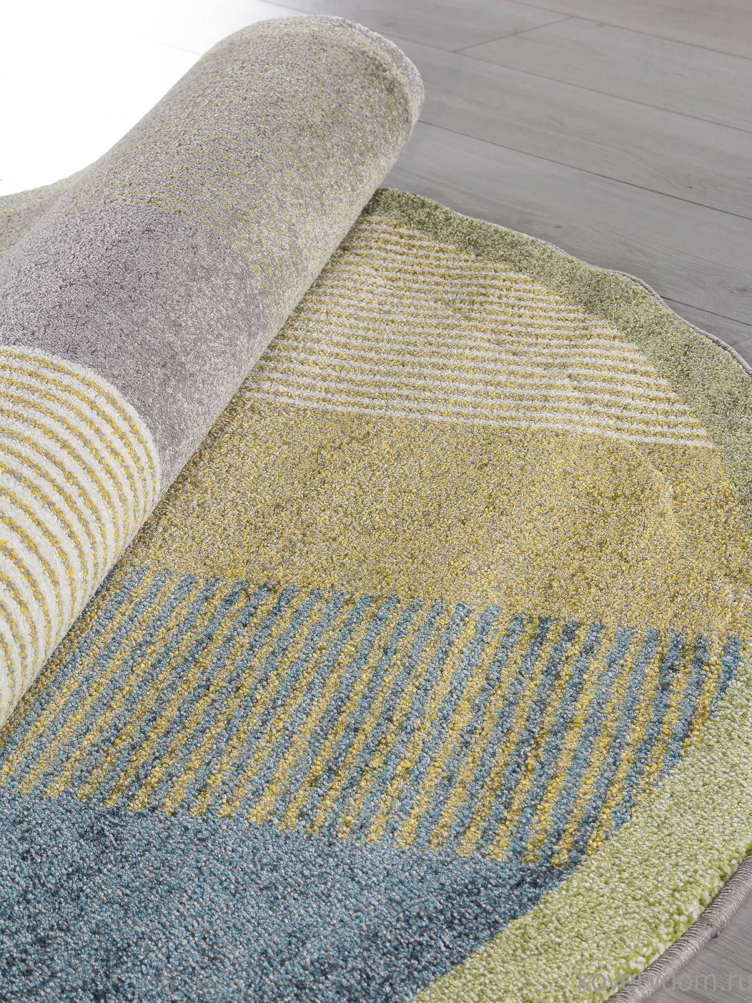 Ковер RIO F233 GRAY-BLUE Круг Ковер RIO F233 GRAY-BLUE Круг