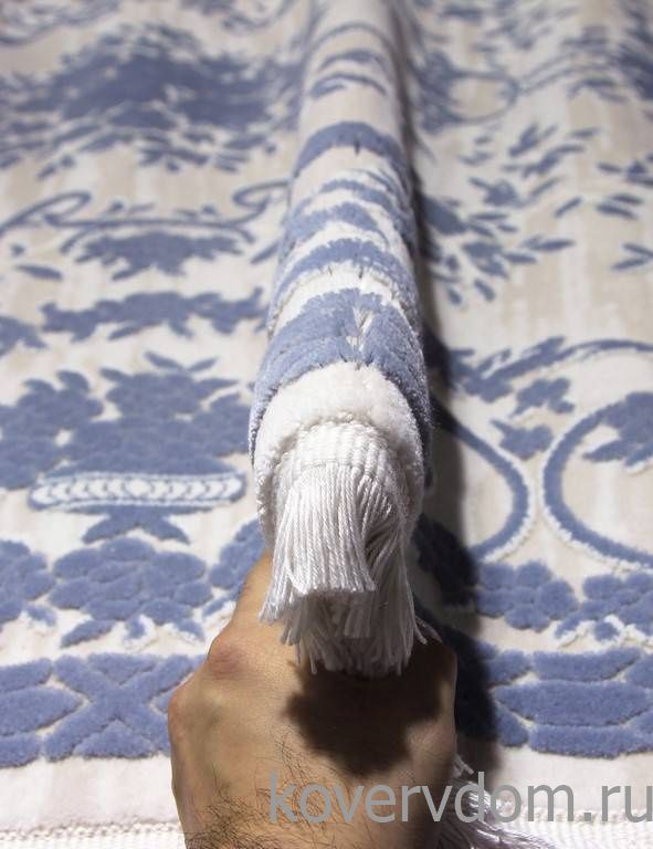 Ковер TRUVA 08330T BLUE / BLUE Овал Ковер TRUVA 08330T BLUE / BLUE Овал