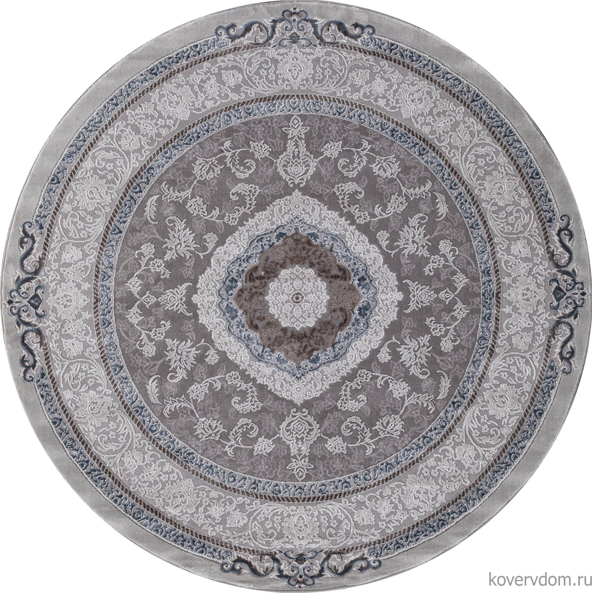 Ковер ARMINA 03874A BLUE / BLUE Круг