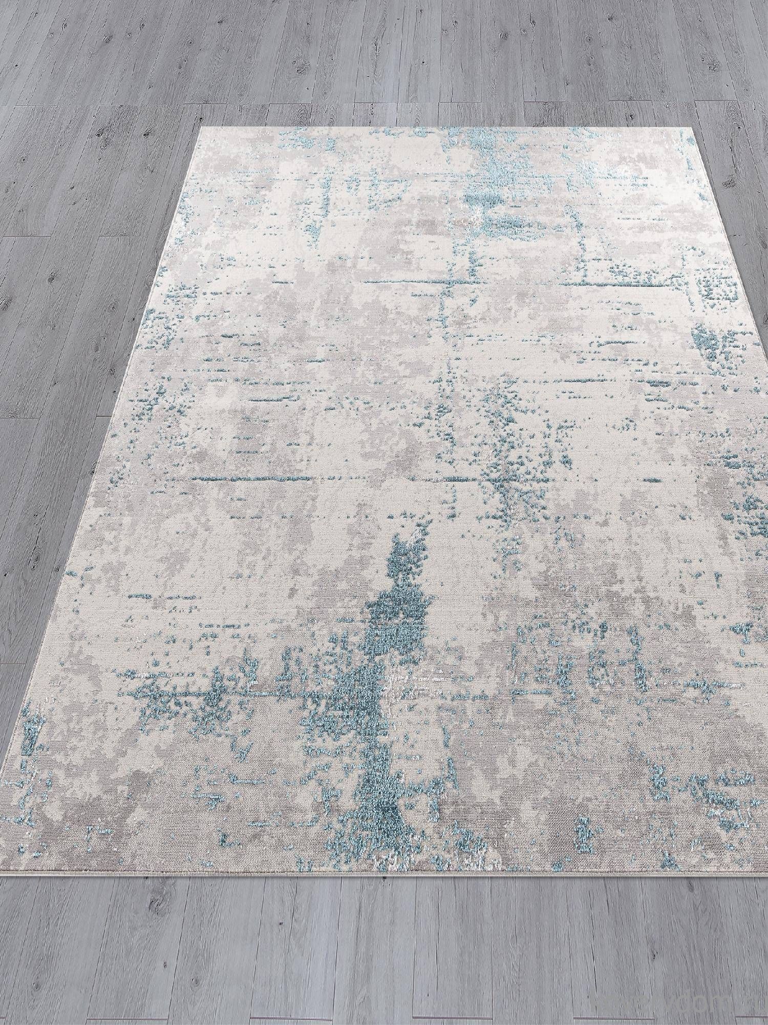 Ковер LIMAN-A F169 CREAM-D.BLUE