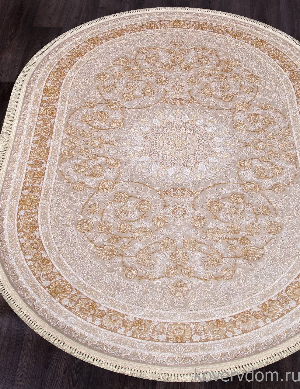 Ковер FARSI 1200 G142 CREAM Овал Ковер FARSI 1200 G142 CREAM Овал