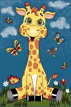 Ковер с жирафом детский Добрый Жираф MANGO 11112-140