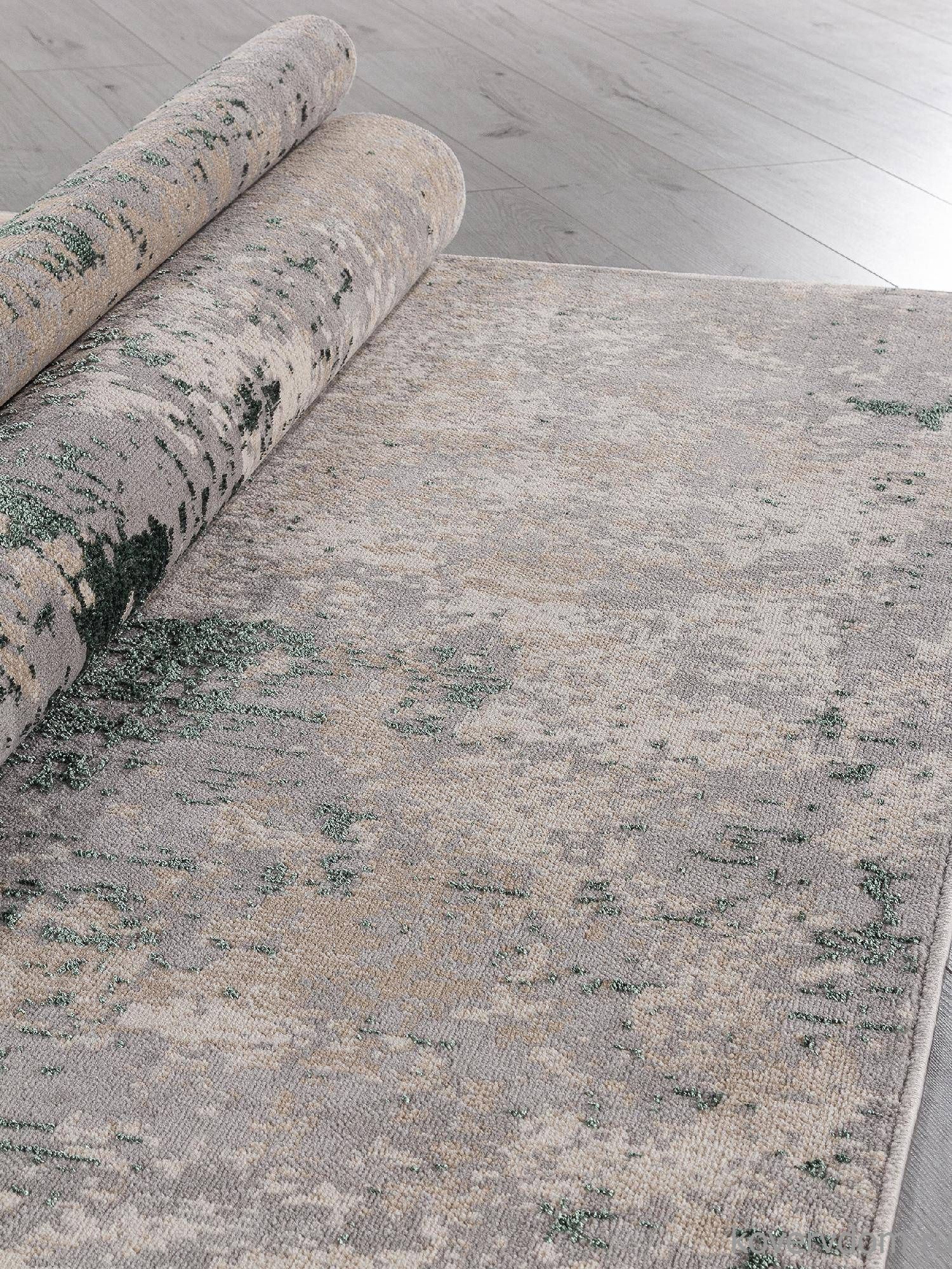Ковер LIMAN-A F163 GRAY-GREEN Ковер LIMAN-A F163 GRAY-GREEN