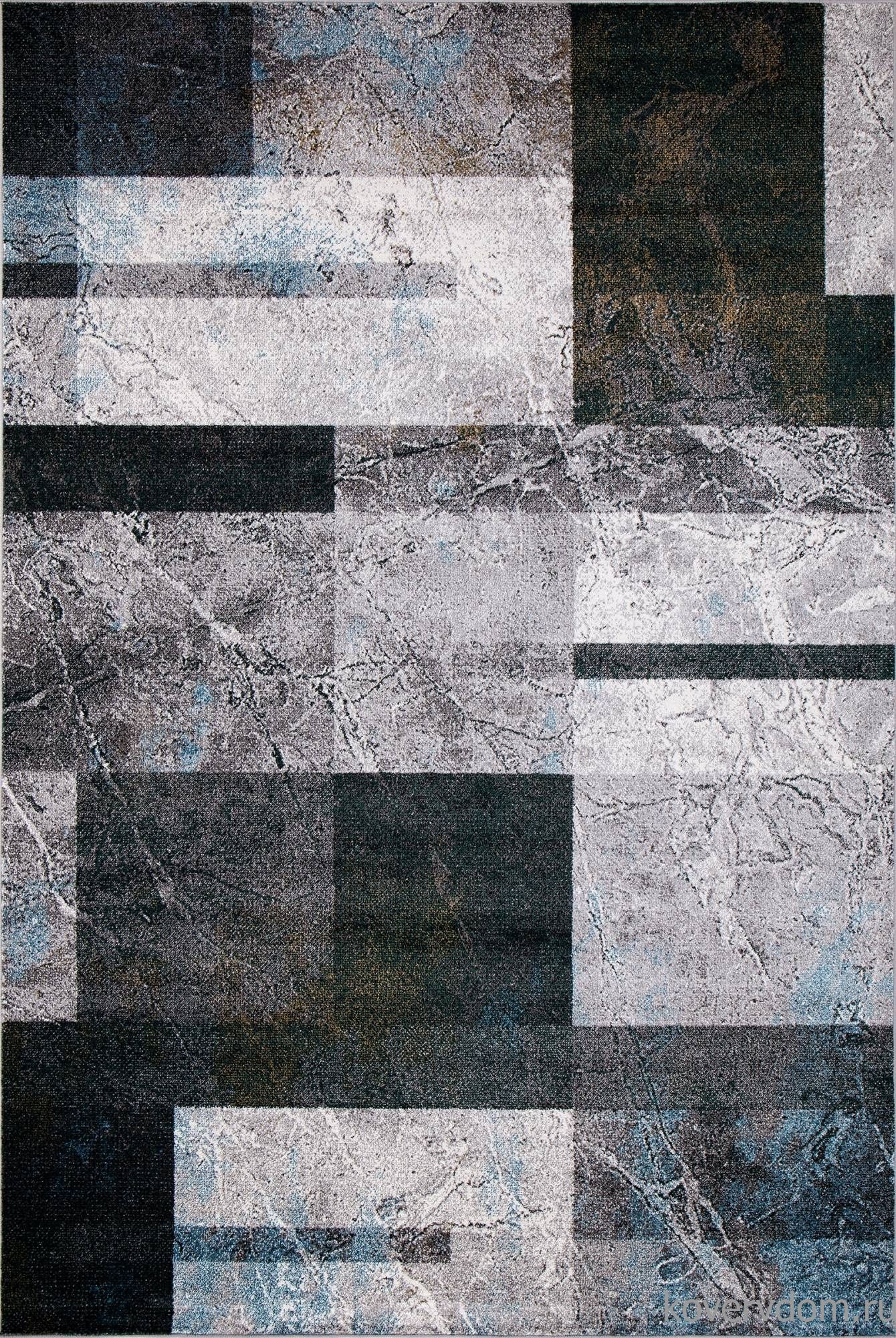 Ковер LONDON D828 GRAY-BLUE