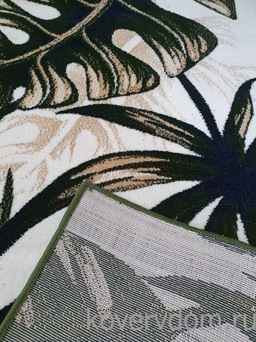 Ковер с цветами SCANDINAVIAN MONSTERA 5 Ковер с цветами SCANDINAVIAN MONSTERA 5