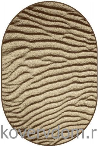 Ковер фризе ECO Jurata cumin ОВАЛ  Ковер фризе ECO Jurata cumin ОВАЛ