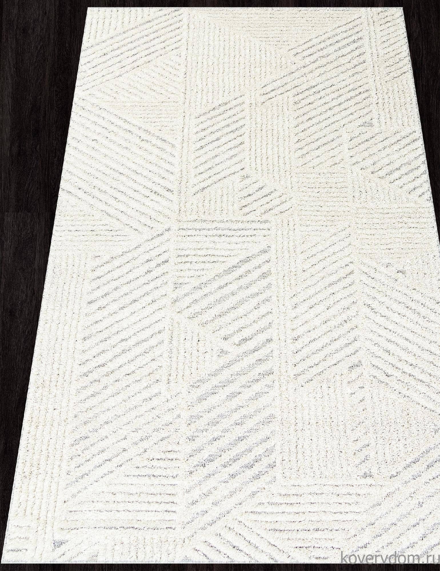Ковер TUNIS 6801A WHITE / L.GRAY Ковер TUNIS 6801A WHITE / L.GRAY