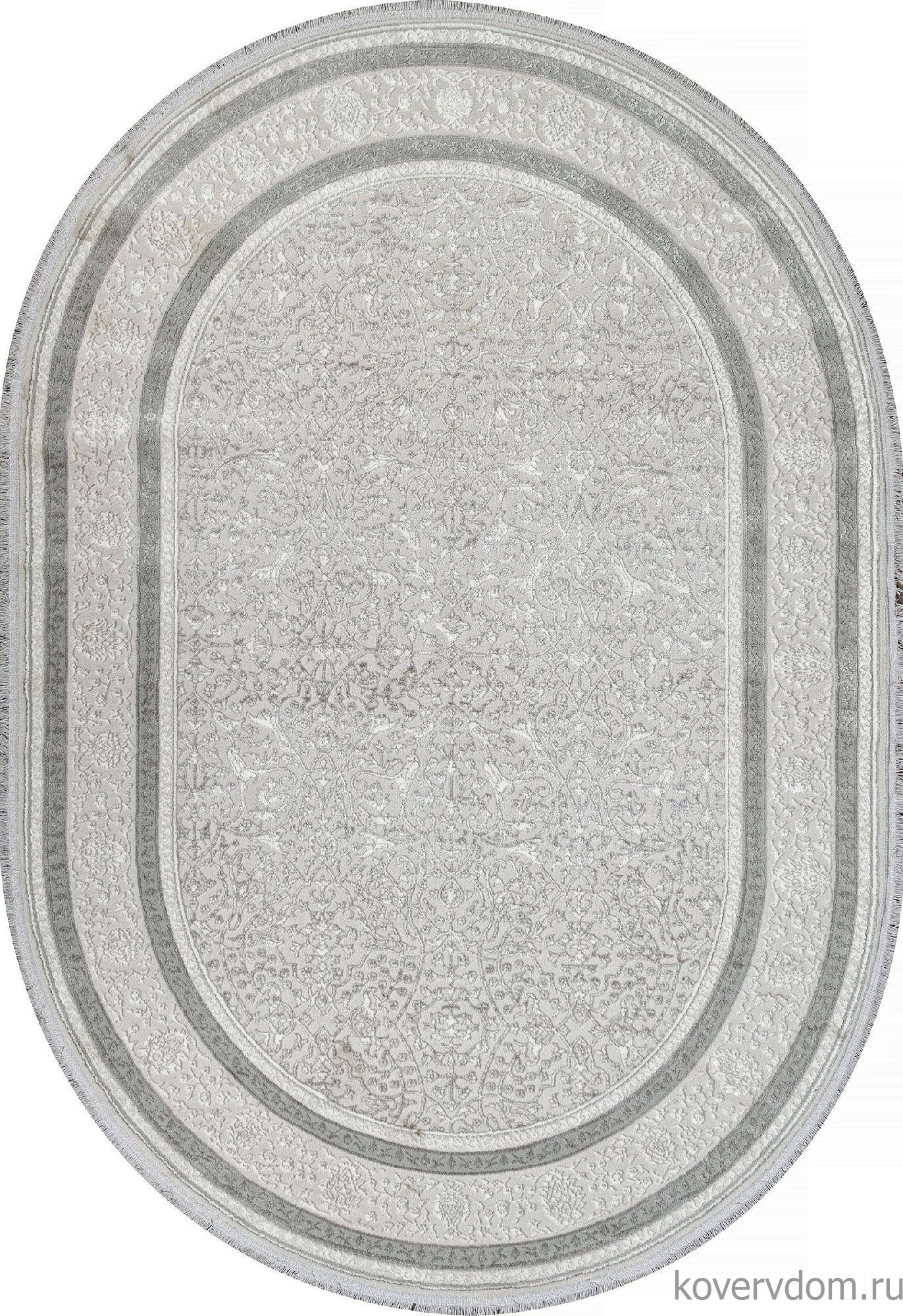 Ковер SANDALI 30020T L.GREY / CREAM Овал Ковер SANDALI 30020T L.GREY / CREAM Овал