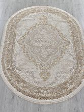 Овальный ковер из Турции MOSSO 27226A BEIGE / BEIGE Овал