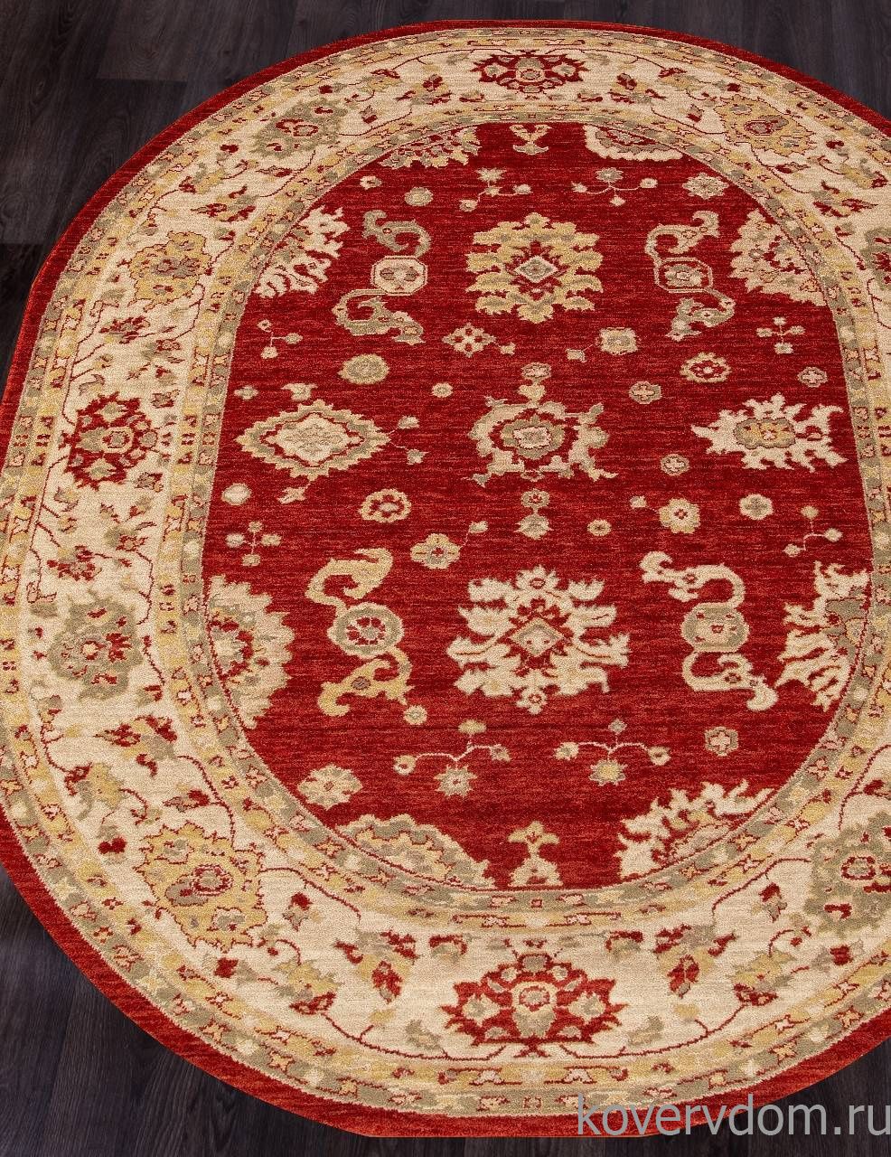 Ковер NAIN 101-01-KB RUST-CREAM Овал Ковер NAIN 101-01-KB RUST-CREAM Овал