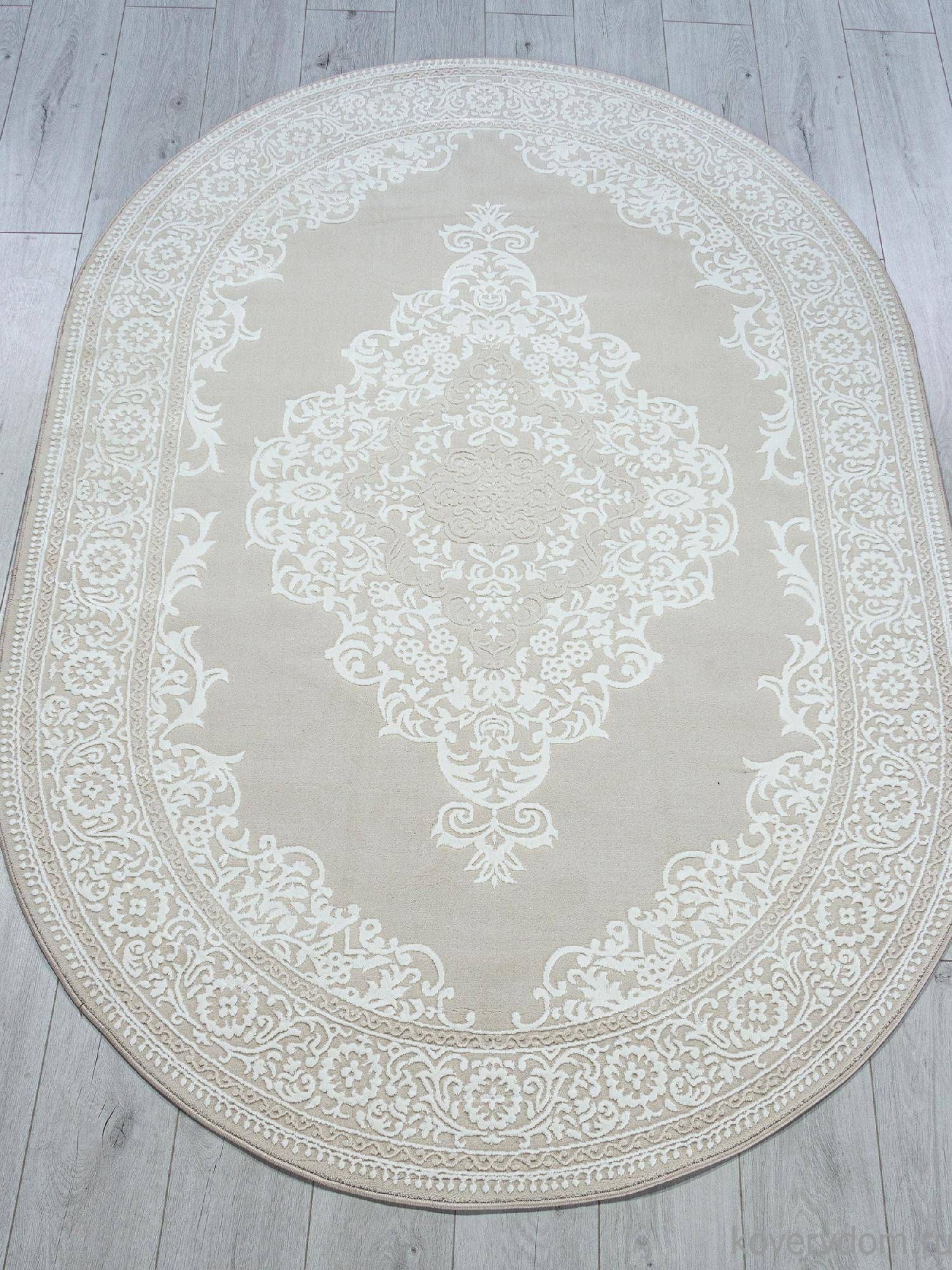 Ковер SIROCCO E830AF BEIGE / CREAM Овал