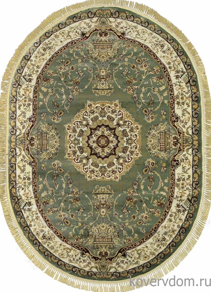Ковер BUHARA d037 GREEN Овал Ковер BUHARA d037 GREEN Овал