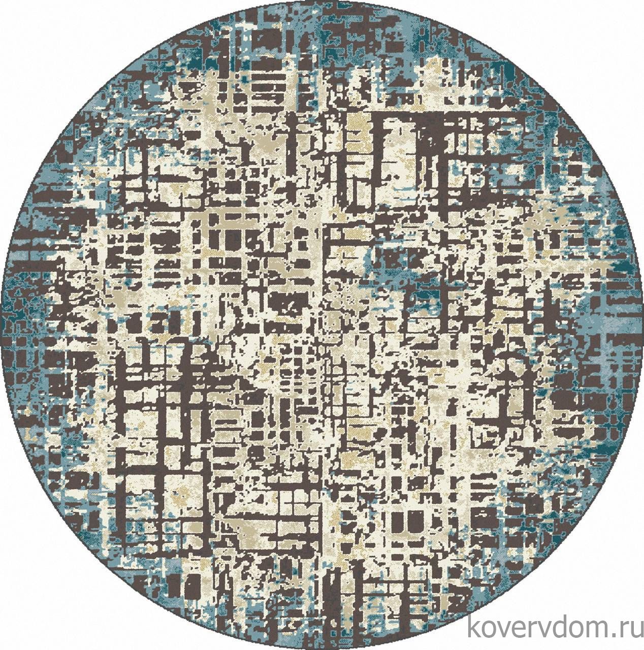 Ковер SERENITY D730 BLUE Круг