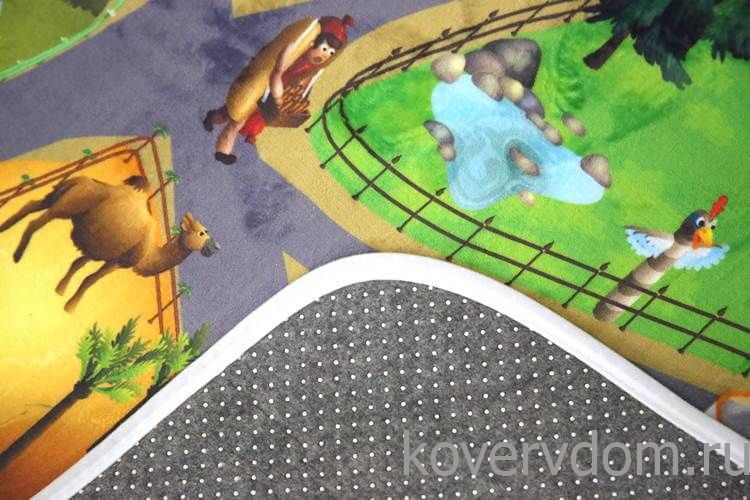 Детский развивающий 3D ковер Сказочный Зоопарк 86027