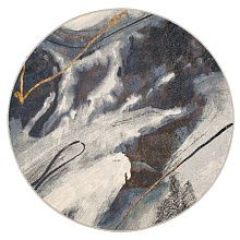 Круглый ковер синий ARGENTUM R 63529 2626 круг