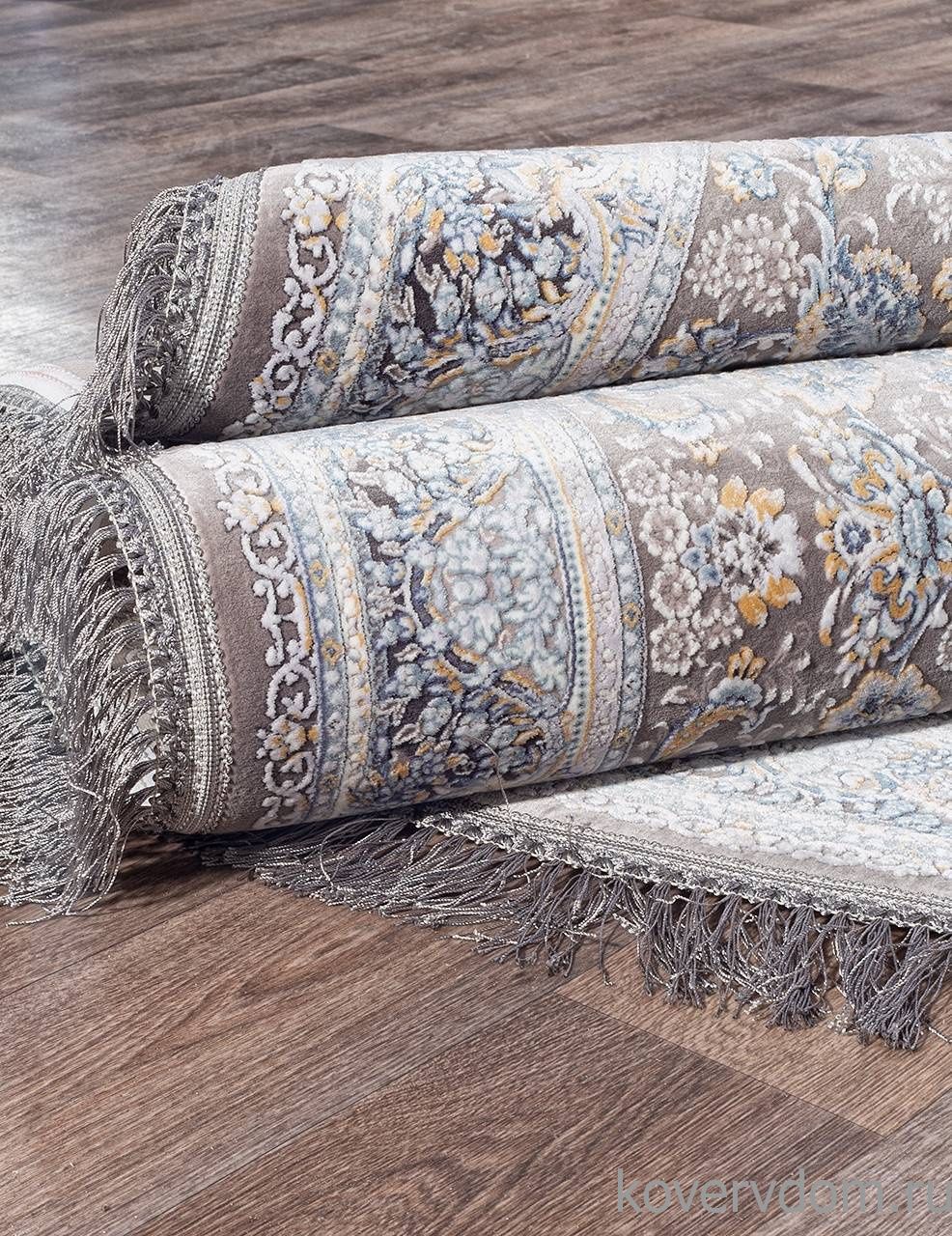 Ковер FARSI 1200 G256 GRAY Овал