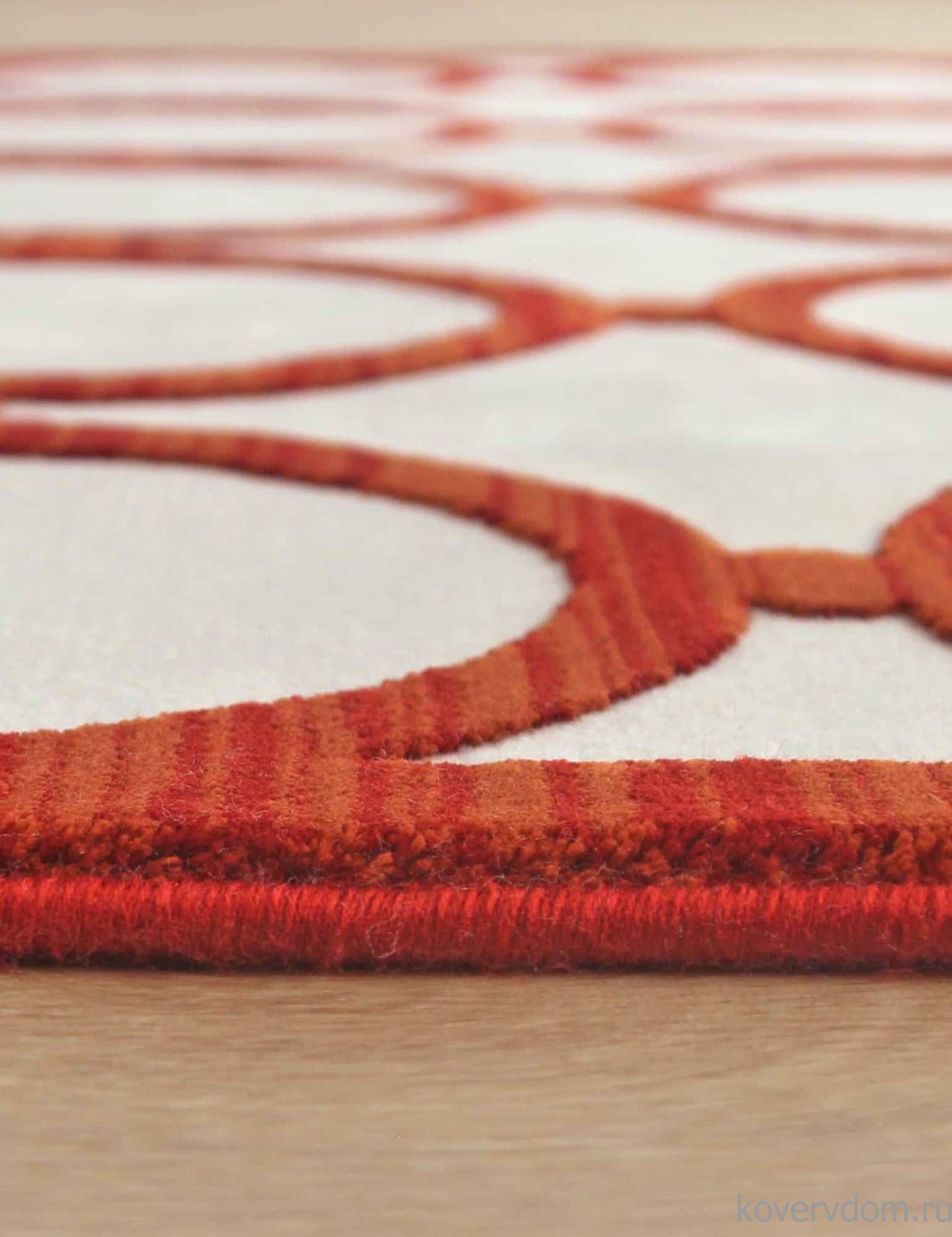 Ковер SARDES TRUVA 08421R RED / RED Ковер SARDES TRUVA 08421R RED / RED