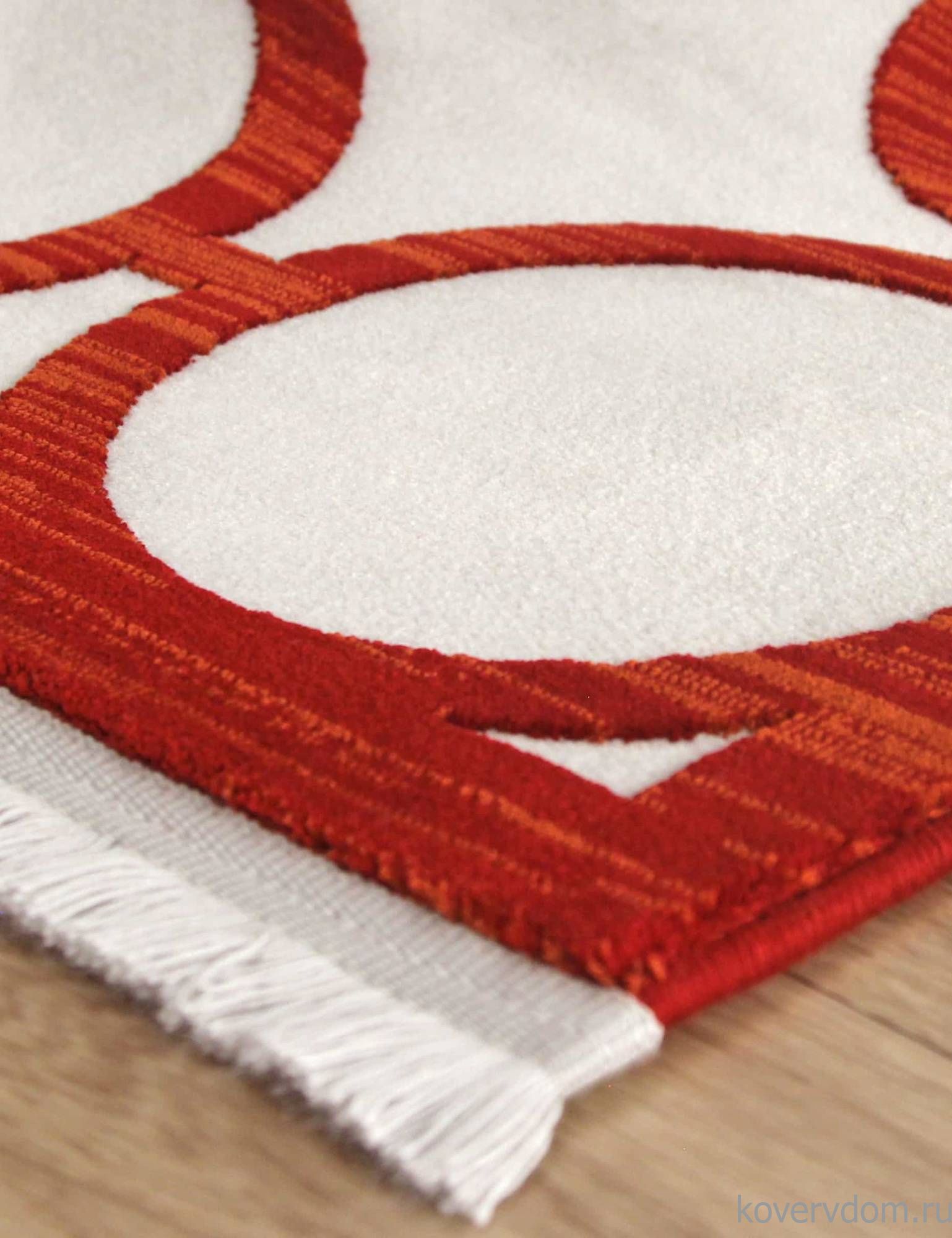 Ковер SARDES TRUVA 08421R RED / RED Ковер SARDES TRUVA 08421R RED / RED