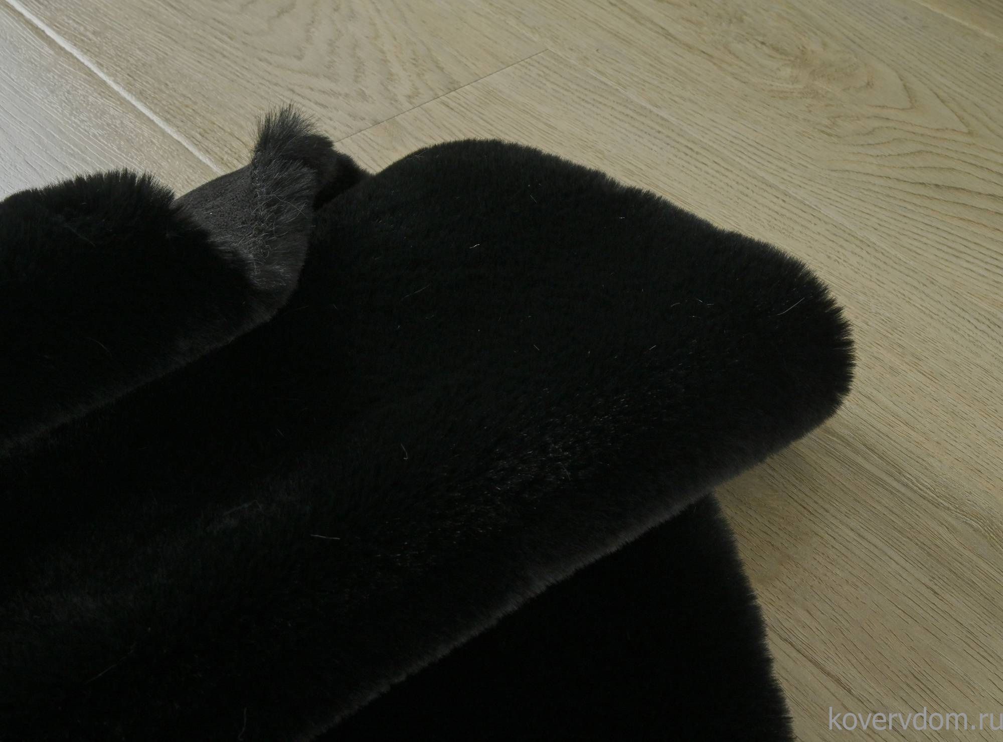 Ковер RABBIT PREMIUM MS1000 BLACK Круг Ковер RABBIT PREMIUM MS1000 BLACK Круг