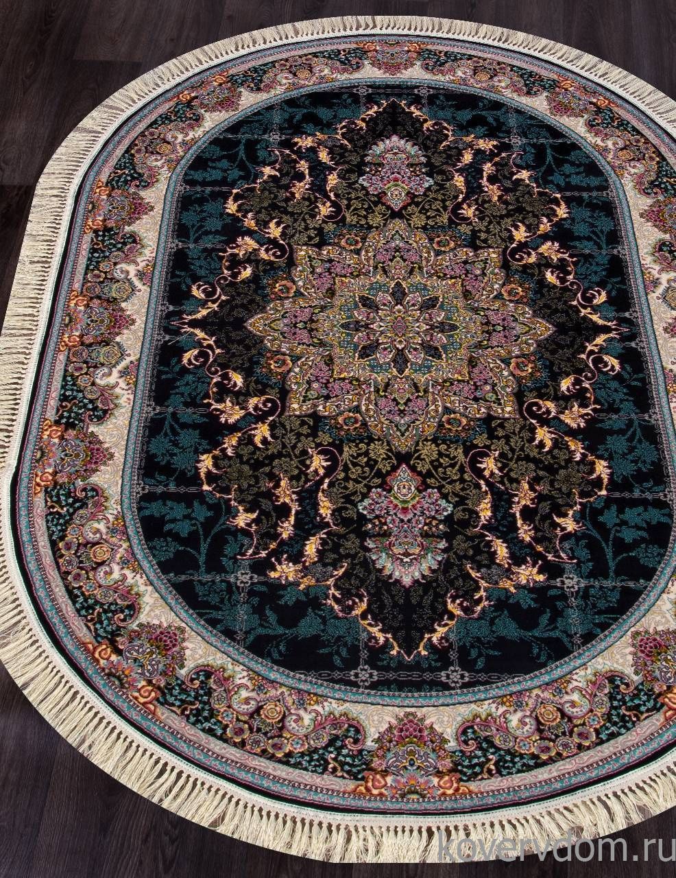 Ковер TEHRAN 7586 NAVI Овал Ковер TEHRAN 7586 NAVI Овал