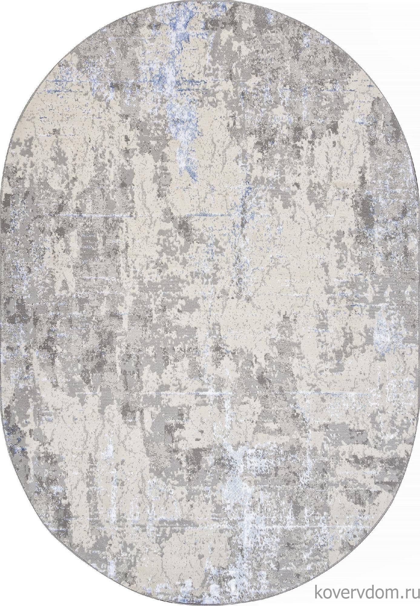 Ковер LIMAN F169 CREAM-BLUE Овал Ковер LIMAN F169 CREAM-BLUE Овал