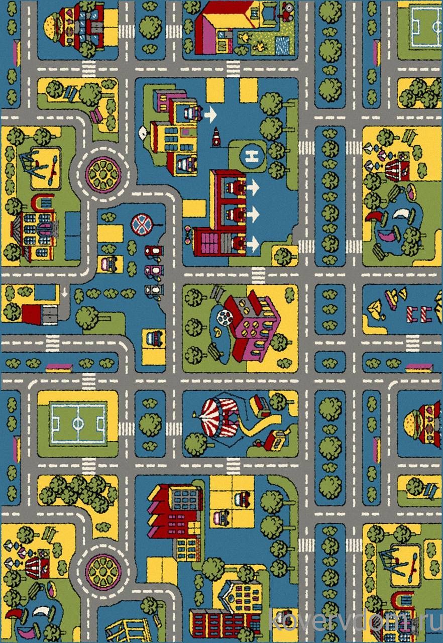 Ковер ORION C024 BLUE-GRAY Ковер ORION C024 BLUE-GRAY