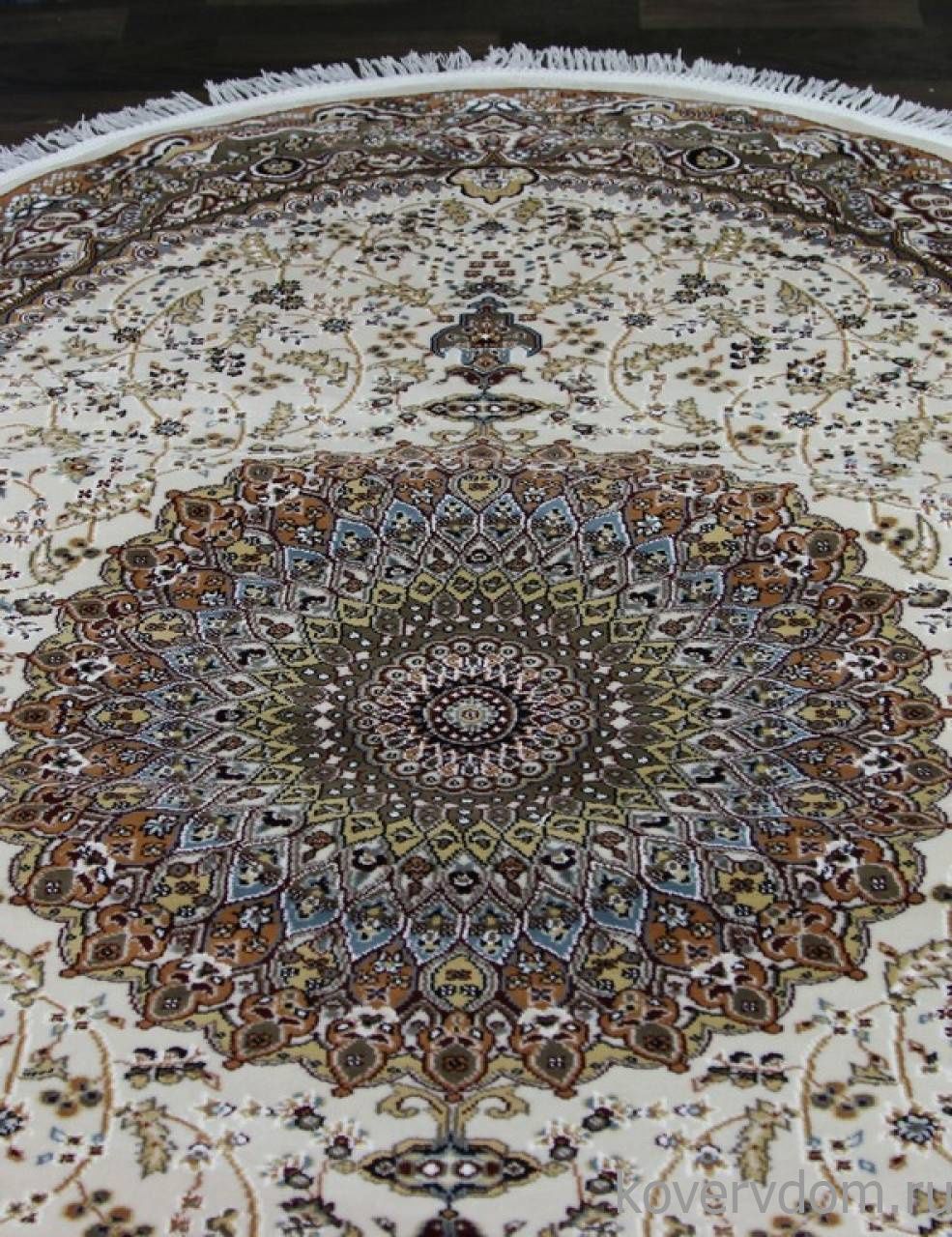 Ковер SHAHREZA d205 CREAM-BROWN Овал Ковер SHAHREZA d205 CREAM-BROWN Овал
