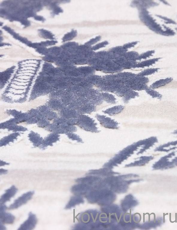 Ковер TRUVA 08330T BLUE / BLUE Овал Ковер TRUVA 08330T BLUE / BLUE Овал