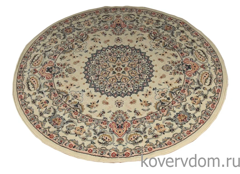 Ковер Hunnu Wool+Viscose Round 6C1103 001 Ковер Hunnu Wool+Viscose Round 6C1103 001