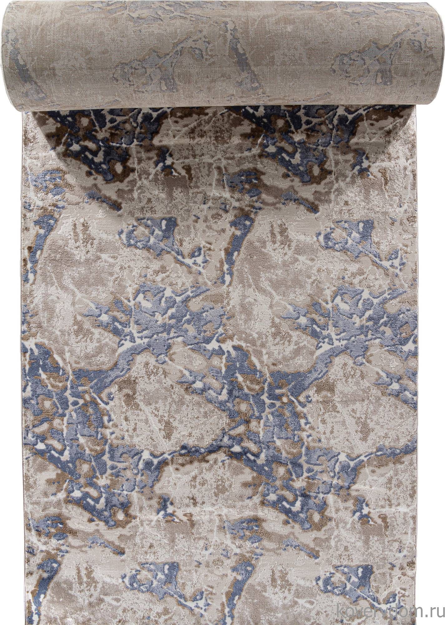 Ковровая Дорожка SAMIRA O1119 730 BEIGE / BLUE