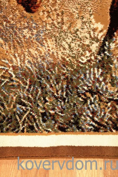 Шерстяной пейзажный ковер Hunnu 6S1137 122 скакун Шерстяной пейзажный ковер Hunnu 6S1137 122 скакун