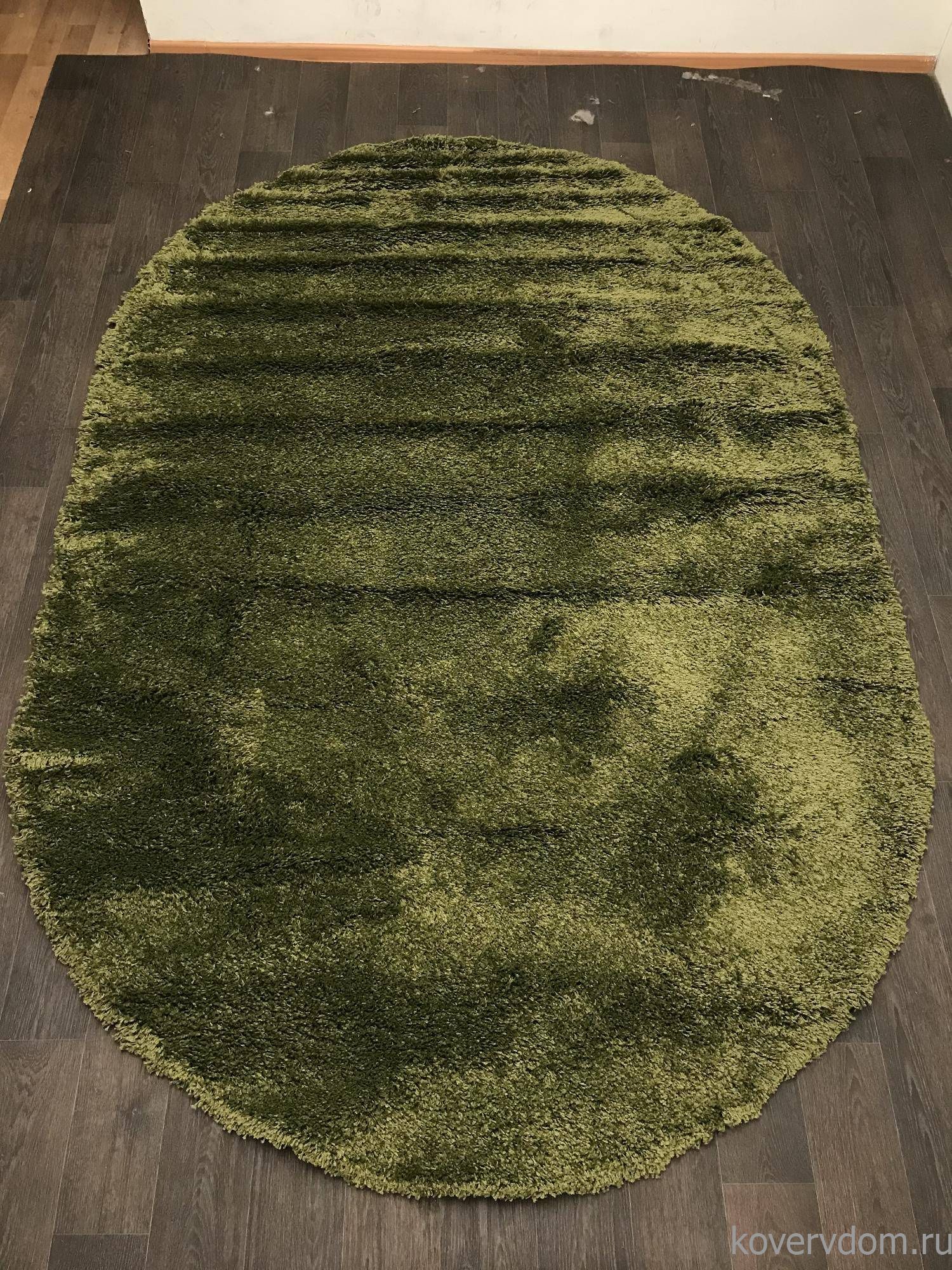Ковер SHAGGY ULTRA s600 GREEN 2 Овал Ковер SHAGGY ULTRA s600 GREEN 2 Овал