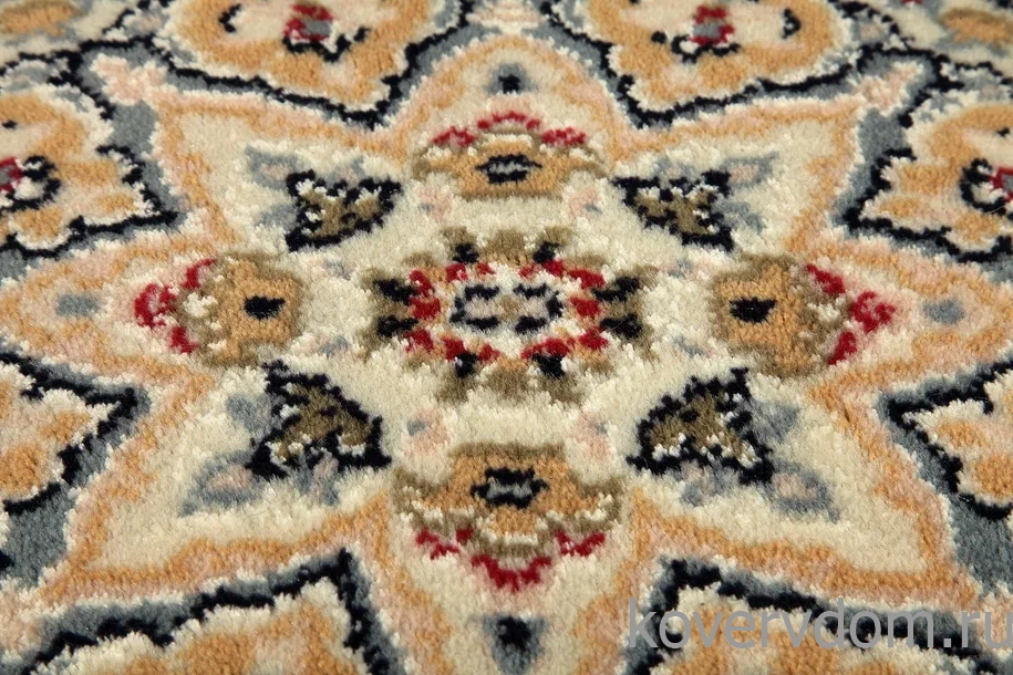 Ковер Hunnu Wool+Viscose Round 6C1103 001 Ковер Hunnu Wool+Viscose Round 6C1103 001