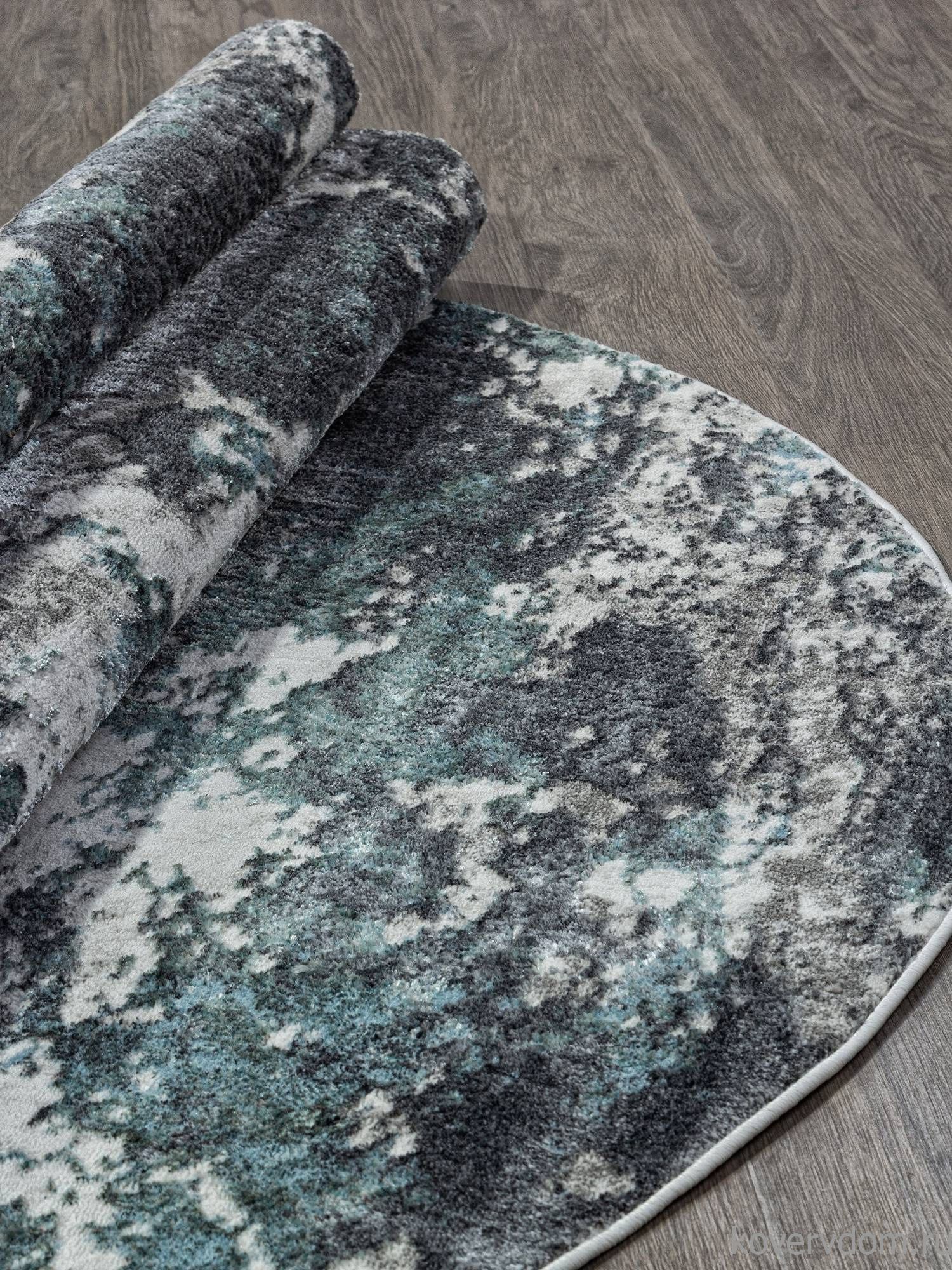 Ковер SAFARI 02463H BLUE / GREY Овал