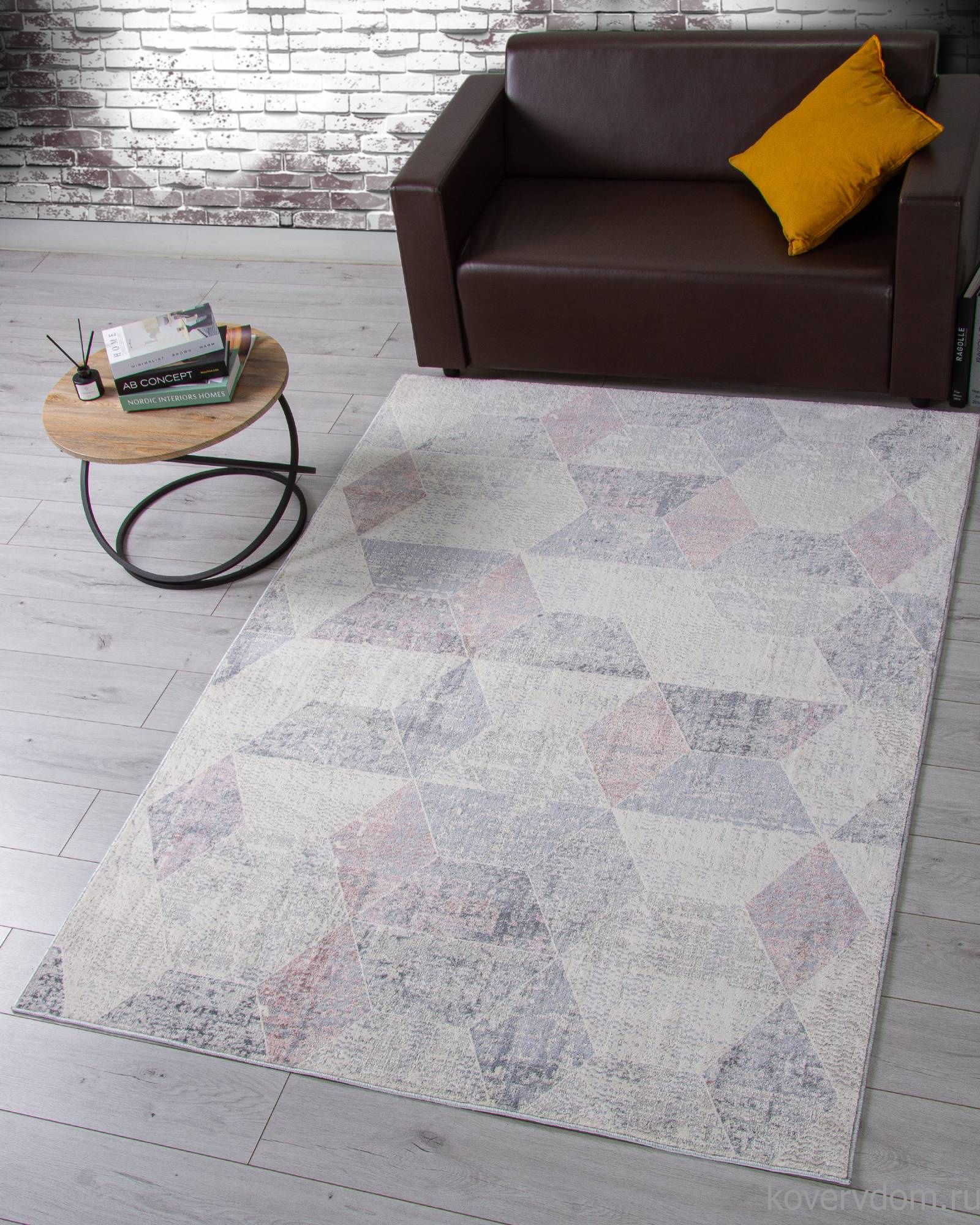 Ковер ZUMMA F257 PINK