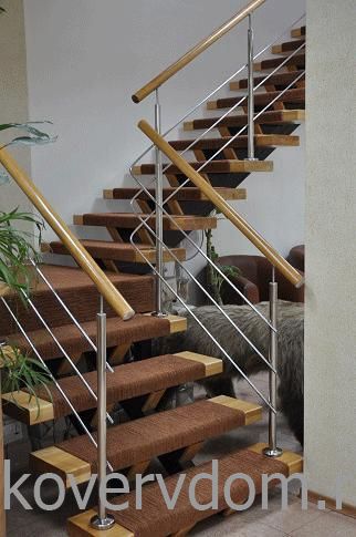 Ковровое покрытие с укладкой на лестницу