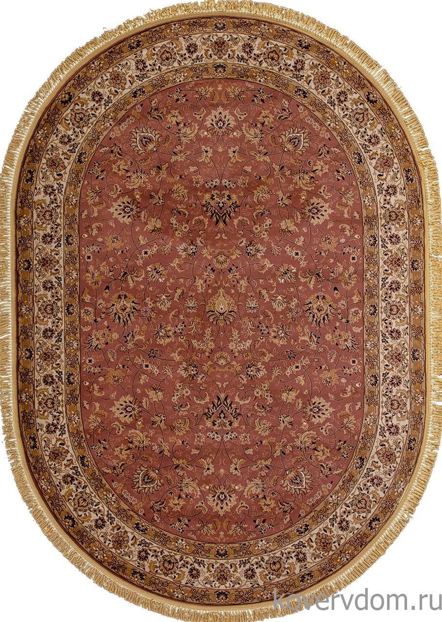 Ковер BUHARA 5471 DARK PINK Овал