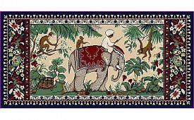 Овальный ковер Слон