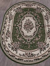 Ковер в спальню GAVANA-A 5444 GREEN Овал