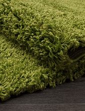 Ковер в виде травы длинноворсовый SHAGGY УЛЬТРА зеленый