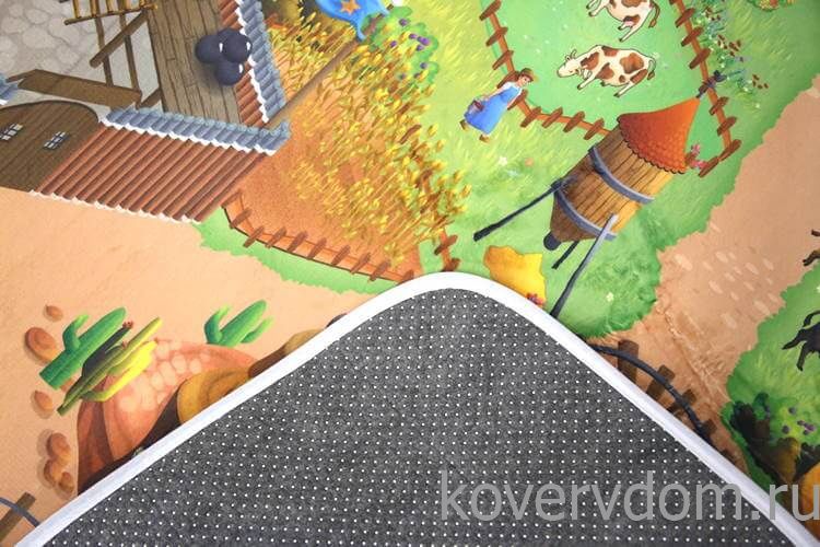 Детский развивающий 3D ковер Дикий Запад 86029 Детский развивающий 3D ковер Дикий Запад 86029