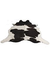 Ковер под шкуры животных из натуральной коровьей шкуры KRS014 BLACK