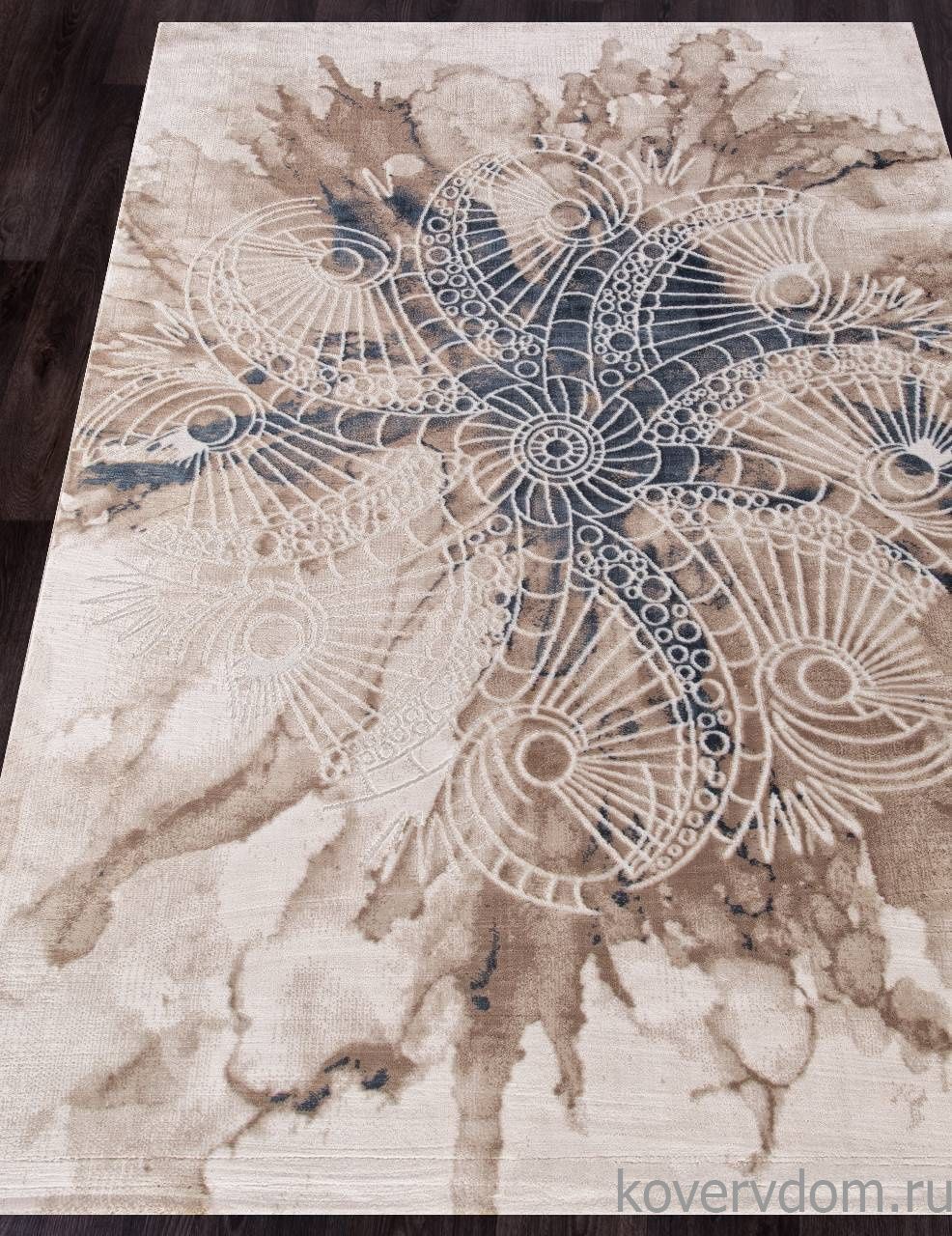 Ковер STAR P0395 M.IVORY / D.BLUE Ковер STAR P0395 M.IVORY / D.BLUE
